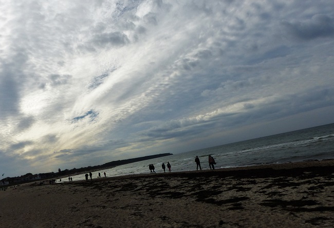 Menschen am Strand